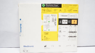 Medtronic RONYX22508UX Resolute Onyx Zotarolimus-Eluting Coronary 2.25mmx8mm (x)